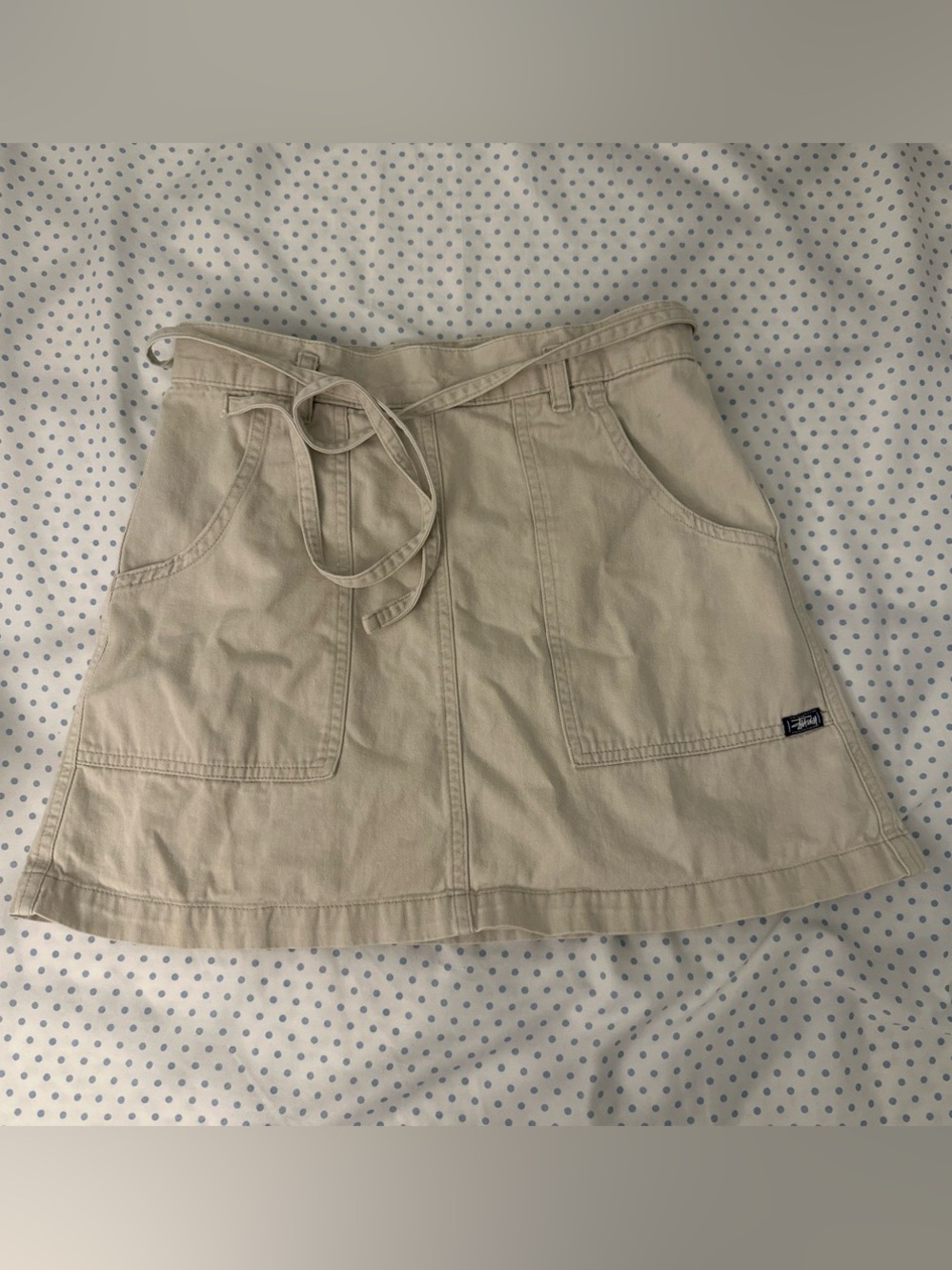 Stussy wrap around skirt